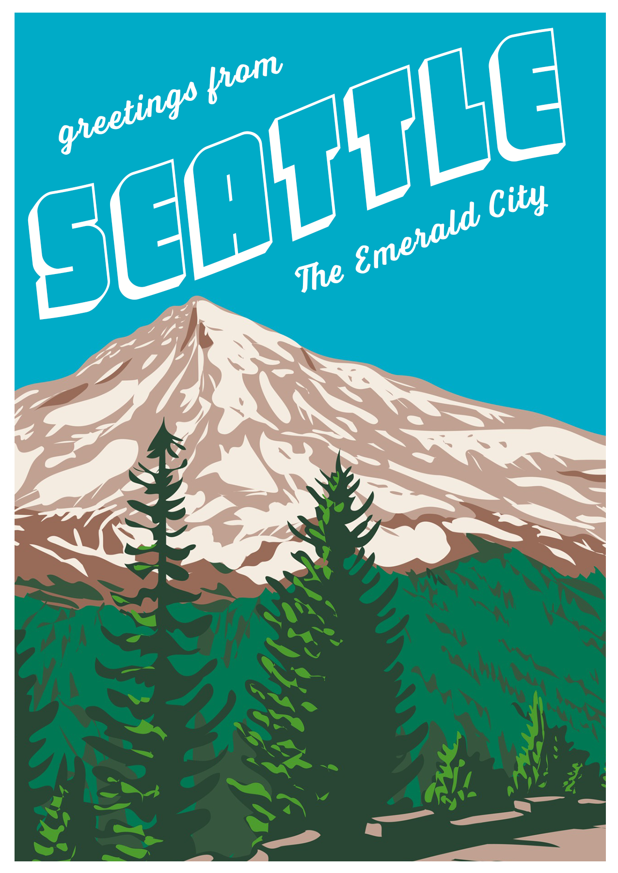 Seattle Postcard